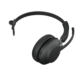 Jabra Evolve2 65 MS Mono Link390a Belaidės ausinės, Bluetooth, USB-A, Juoda