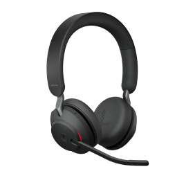 Jabra Evolve2 65 MS Stereo Belaidės ausinės, Bluetooth, USB-C, Juoda
