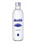Mineralinis vanduo Akvilė, negazuotas, stikle, 0.33 L (kaina nurodyta su užstatu už tarą)