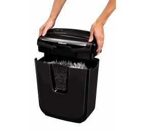 Shredder | M-7C | Black | 14 L | Paper shredding | Credit cards shredding | Paper handling standard/output Shreds 7 sheets per pass into 4x35mm cross-cut particles (Security Level P-4) | Traditional | Warranty 24 month(s)