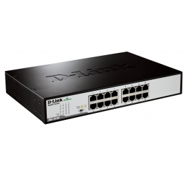 D-Link | 16-Port Gigabit Unmanaged Desktop Switch | DGS-1016D | Unmanaged | Desktop