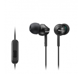 Sony In-ear Headphones EX series, Black | Sony | MDR-EX110AP | In-ear | Black
