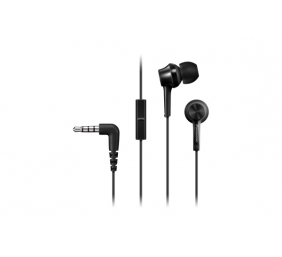 Panasonic | Canal type | RP-TCM115E-K | Wired | In-ear | Microphone | Black