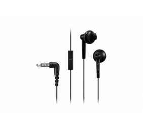 Panasonic | Headphones | RP-TCM55E-K | Wired | In-ear | Microphone | Black