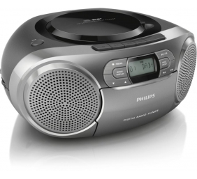 Philips CD Soundmachine AZB600 DAB CD cassette with Dynamic Bass Boost.