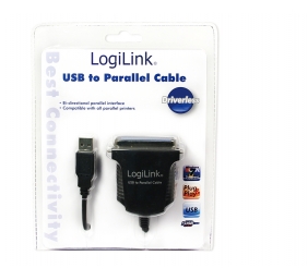 Logilink USB 2.0 to paralel (LPT) adapter: IEEE1248, USB 2.0 A