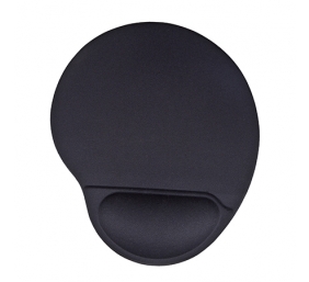 Acme Ergonomic mouse pad Black, 220 x 250 x 25 mm
