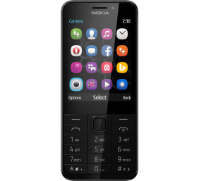 Nokia | 230 | Dark Silver | 2.8 " | TFT | 16 MB | N/A MB | Dual SIM | Mini-SIM | Bluetooth | 3.0 | USB version microUSB 1.1 | Built-in camera | Main camera 2 MP | Secondary camera 2 MP | 1200 mAh