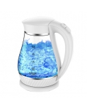 Adler | Kettle | AD 1274 | Electric | 2200 W | 1.7 L | Polypropylene/Glass | 360° rotational base | White