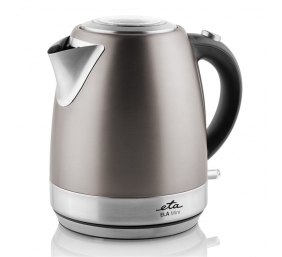 ETA | Kettle | Ela mini ETA859990040 | Standard | 2100 W | 1.2 L | Stainless steel | 360° rotational base | Grey