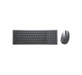 Dell | Keyboard and Mouse | KM7120W | Keyboard and Mouse Set | Wireless | Batteries included | RU | Bluetooth | Titan Gray | Numeric keypad | Wireless connection