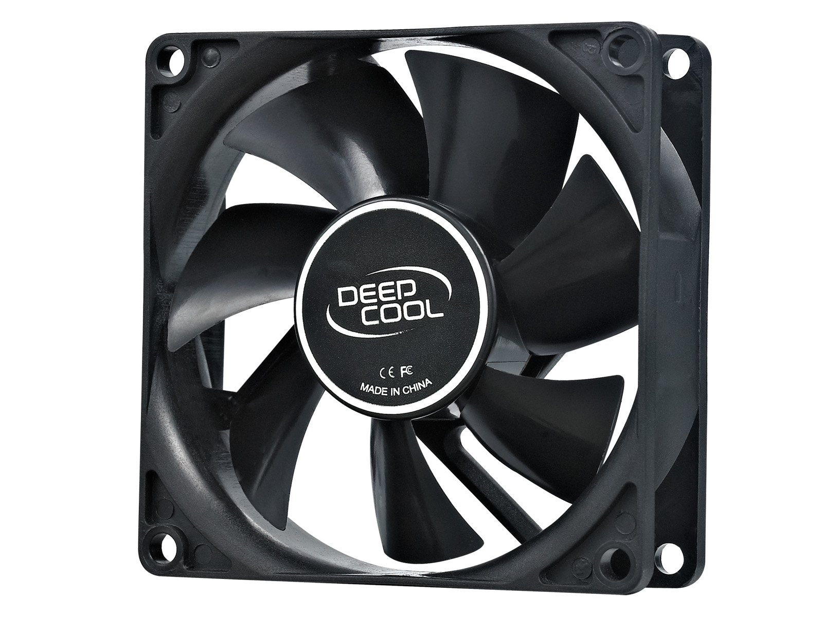 80mm case ventilation fan, 2 Pin; hydro bearing, Deepcool