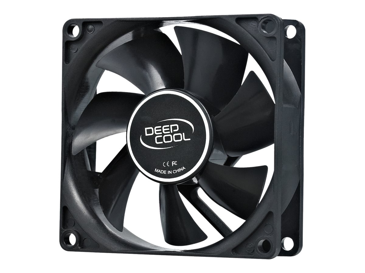 80mm case ventilation fan, 2 Pin; hydro bearing, Deepcool