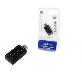 Logilink | USB Audio adapter, 7.1 sound effect