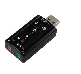 Logilink | USB Audio adapter, 7.1 sound effect