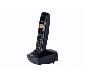 Panasonic | Cordless | KX-TG1611FXH | Built-in display | Caller ID | Black | Phonebook capacity 50 entries | Wireless connection