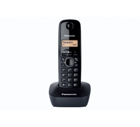 Panasonic | Cordless | KX-TG1611FXH | Built-in display | Caller ID | Black | Phonebook capacity 50 entries | Wireless connection