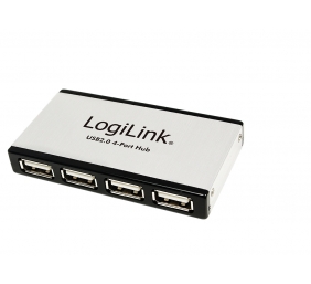Logilink | USB Hub 4-Port USB2.0 with power adapter: