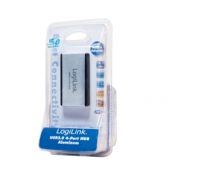 Logilink | USB Hub 4-Port USB2.0 with power adapter: