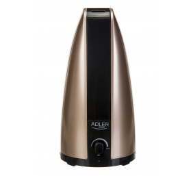 Humidifier | Adler | AD 7954 | Ultrasonic | 18  W | Water tank capacity 1 L | Suitable for rooms up to 25 m² | Humidification capacity 100 ml/hr | Gold