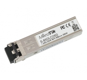 MikroTik | S-31DLC20D | SFP | Single-Mode Fiber | Dual LC | 10/100/1000 Mbit/s | Wavelength 1310 nm | Maximum transfer distance 20000 m | -40 to +70C