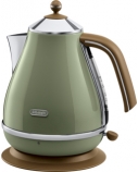 Delonghi | Kettle | KBOV 2001.GR | Electric | 2000 W | 1.7 L | 360° rotational base | Green