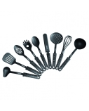 Stoneline Kitchen utensil set, Material nylon, handles made of PP, 9 pc(s), Dishwasher proof, black