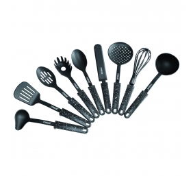 Stoneline | Kitchen utensil set | 9 pc(s) | Dishwasher proof | black