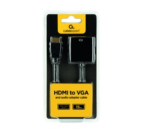 Cablexpert | HDMI to VGA and audio adapter cable