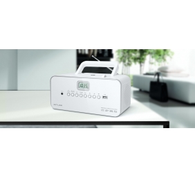 Muse | M-28RDW | Portable radio CD/MP3 Player with USB | White