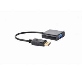 Gembird A-DPM-VGAF-02 Vaizdo kabelio adapteris, DisplayPort (male) į VGA (female), Juoda