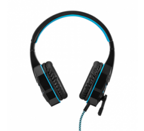 Aula 3.5 mm, Prime Basic Gaming Headset, Black/blue, Built-in microphone