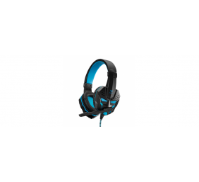 Aula 3.5 mm, Prime Basic Gaming Headset, Black/blue, Built-in microphone