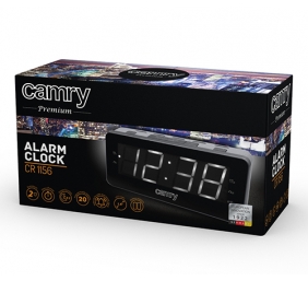 Camry | CR 1156 | Radio | white/black | Alarm function