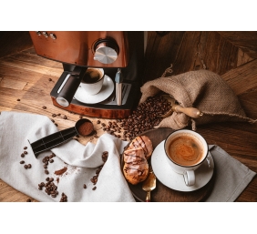 Adler | Espresso coffee machine | AD 4404cr | Pump pressure 15 bar | Built-in milk frother | Semi-automatic | 850 W | Cooper/ black