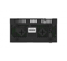 Mikrotik Wired Ethernet Router RB4011iGS+RM, Quad-core 1.4Ghz CPU, 1GB RAM, 512 MB, 1xSFP+, 1xSerial console port, PCB Temperature and Voltage Monitor, IP20, Cage and Desktop Case with Rack Ears, RouterOS L5 | Enthernet Router | RB4011iGS+RM | No Wi-Fi | 