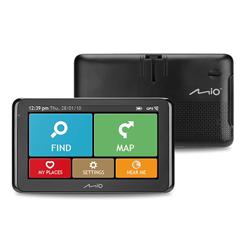 Mio Truck navigation Spirit 8670 6.2" touchscreen, Bluetooth, GPS (satellite), Traffic Message Channel (TMC), Maps included