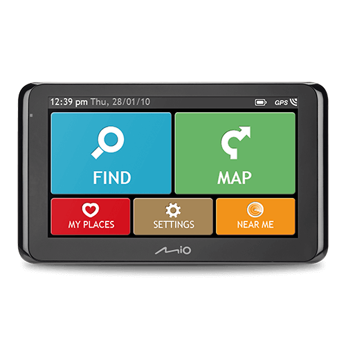 Mio Truck navigation Spirit 8670 6.2" touchscreen, Bluetooth, GPS (satellite), Traffic Message Channel (TMC), Maps included
