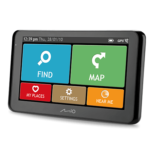 Mio Truck navigation Spirit 8670 6.2" touchscreen, Bluetooth, GPS (satellite), Traffic Message Channel (TMC), Maps included