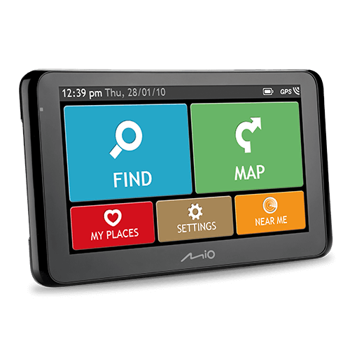 Mio Truck navigation Spirit 8670 6.2" touchscreen, Bluetooth, GPS (satellite), Traffic Message Channel (TMC), Maps included