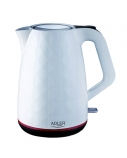 Adler | Kettle | AD 1277 | Standard | 2200 W | 1.7 L | Plastic | 360° rotational base | White