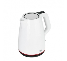 Adler | Kettle | AD 1277 | Standard | 2200 W | 1.7 L | Plastic | 360° rotational base | White