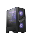 MSI MAG FORGE 100M PC Case, Mid-Tower, USB 3.2, Black | MSI | MAG FORGE 100M | Black | ATX | Power supply included No