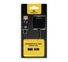 Cablexpert DisplayPort to VGA adapter cable, Black | Cablexpert