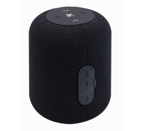 Gembird SPK-BT-15-BK Portable Bluetooth speaker, Wireless, 5 W, 1200 mAh, Black Gembird