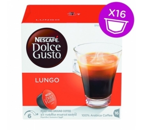 Nescafe Dolce Gusto Lungo 16 kapsulių dėžutėje