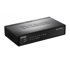 D-Link Switch DES-1008P Unmanaged, Desktop, 10/100 Mbps (RJ-45) ports quantity 8, PoE ports quantity 4, Power supply type Single