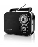 Muse | M-051R | 2-band portable radio | Black