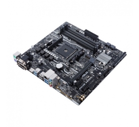 Asus PRIME A320M-A Processor family AMD, Processor socket AM4, DDR4-SDRAM 2133,2400,2666,2933,3200 MHz, Memory slots 4, Supported hard disk drive interfaces M.2, Number of SATA connectors 6, Chipset AMD A, Micro ATX