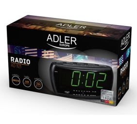 Adler | Alarmclock Radio | AD 1121 | Alarm function | Black